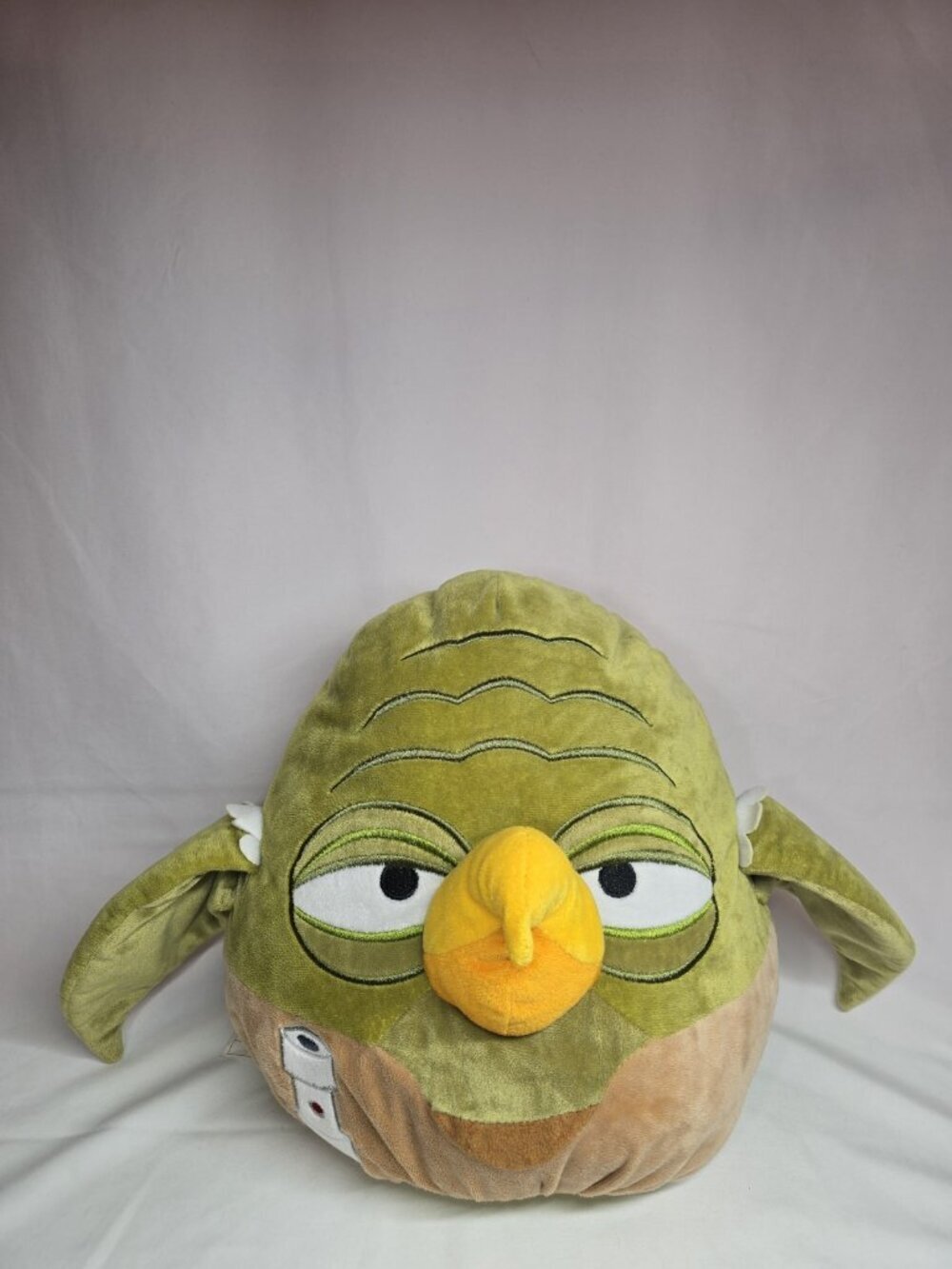 Angry Birds Star Wars Yoda Jedi Master Stuffed Plush Pillow Green Large